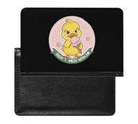 Peace was Never an Option Slim Passport Holder Credit Card Cover Travel Essentials Wallet
