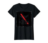 Peace was Never Hirs Option: Defiant Dove Statement T-Shirt, Women, Black, 3XL