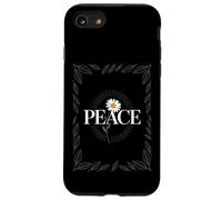 "Peace" with Daisy Flower Power 60s 70s Hippie & Boho Style Case for iPhone SE (2020) / 7/8