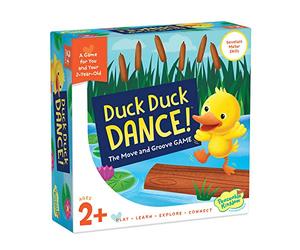 Peaceable Kingdom Duck, Duck Dance Game | A fast, replayable board game. Includes headband.