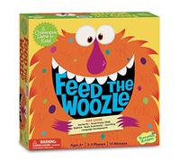Peaceable Kingdom Feed The Woozle Cooperative Game Age 3+ for 2 to 5 Kids Ages 3+ - Learn Social Skills While Completing Physical Challenges
