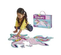 PEACEABLE KINGDOM Shimmery Unicorn Floor Puzzle, 1 EA