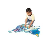 Peaceable Kingdom Shiny Narwhal Floor Puzzle