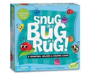 Peaceable Kingdom Snug as a Bug in a Rug cooperative game for little kids