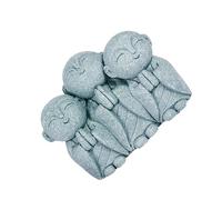 Peaceful Buddhas Monk Figurine Sandstone Praying Buddhist Sculpture Fengshuis Ornaments Home Office Decors Charm Gift Fengshuis Decors Home Garden Statue