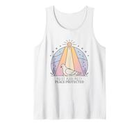 Peaceful Dove - Rest Assured, Peace Protected Tank Top