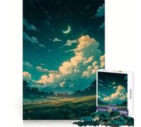 Peaceful Evening 1000 Piece Jigsaw Puzzles for Adults Jigsaw Fine Logic Toy Quiet Fun Neat Edge Memorable Gift (50x75cm)