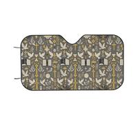 Peaceful Faith Car Windshield Sun Cover Sun Shade Dust Foldable Car Front Window Windscreen Cover For Trucks Suv Hatchbacks 76x140cm