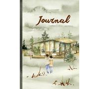 Peaceful Forest Journal: Cozy Cabin-in-the-Woods Notebook for Thoughts, Dreams & Ideas: Oriental looking notebook green…