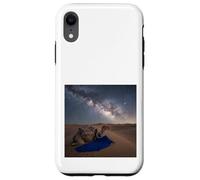Peaceful galaxy in the desert Case for iPhone XR