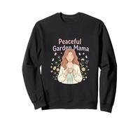 Peaceful Garden Mama Floral Cozy Aesthetic DesignPeaceful Ga Sweatshirt