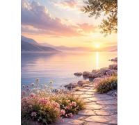 Peaceful Horizons Notebook: Elegant Calm Nature Cover for School, Work, and Personal Use | Perfect for Daily Writing and Reflection | 100 Lined pages