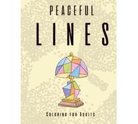 Peaceful Lines: A Cubist Coloring Book for Adults