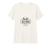 Peaceful Living, Cosy Lifestyle, Mental Well-Being Premium T-Shirt