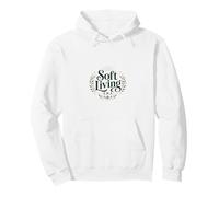 Peaceful Living, Cosy Lifestyle, Mental Well-being Pullover Hoodie