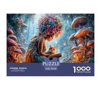 “Peaceful Moments” 1000-Pc Jigsaw for Relaxation - A Calming Puzzle for Adults And Artistic Children. Features A Serene Watercolor Painting Style And Premium Quality.