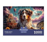 “Peaceful Moments” 1000-Pc Jigsaw for Relaxation - A Calming Puzzle for Adults And Artistic Children. Features A Serene Watercolor Painting Style And Premium Quality.