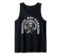 Peaceful, Not Harmless | Grim Reaper Patriots & Republicans Tank Top