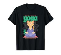 Peaceful Paws Yoga Cat T-Shirt