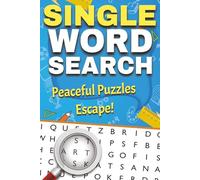 Peaceful Puzzle Escapes!: A Calming Word Search Journey for Relaxation, Focus & Stress Relief