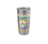 Peaceful Reflections on Dia de Muertos Stainless Steel Insulated Tumbler