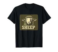 Peaceful Sheep for a Calm and Relaxing Touch T-Shirt