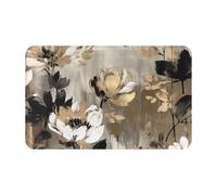 Peaceful Watercolor Painting Doormat 20 X 31.5 Inch Welcome Mat Non-Slip Absorbent Bath Rug Soft Washable Floor Mat Carpet for Kitchen Bedroom Bathroom Home Decor