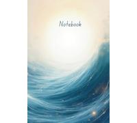 Peaceful Waves: A Blue Starry Hardcover Notebook for Mindful Writing | Dotted Grid 100 Sheets 200 Pages Best for Gifts