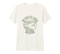 Peacefulness at Balaton Premium T-Shirt