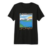 Peacefulness at Lake Champlain Premium T-Shirt