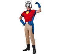 Peacemaker Adult Costume Superhero Mens Fancy Dress Costume