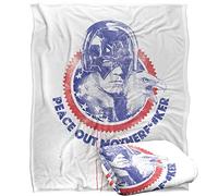 PEACEMAKER Blanket, 152 x 127 cm Peace Out Mother Fer Stamp Silky Touch Super Soft Throw Blanket