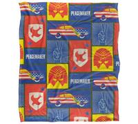 Peacemaker Patchwork Blanket Multicoloured (58In X 36In)