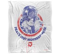 Peacemaker Peace Out Blanket Multicoloured (36In X 58In)