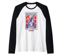 Peacemaker Vigilante Eat Peace Poster Raglan Baseball Tee