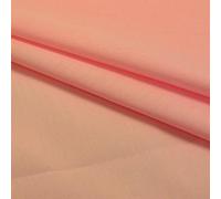 Peach - 1/2 Metre - Plain Coloured Polycotton Fabric Material Poly-Cotton Dress Fabric 112cm Width Pale Peach Orange
