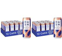 Peach - 24 x Peach Flavoured Sparkling Spring Water - NO Sugar, NO Sweetener, NO Calories - Infused with Wonky Fruit (24 x 330ml cans)