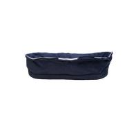 Peach 6 Navy Twill Carrycot Fabric