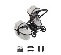 Peach 8 Taupe Pushchair and Carrycot