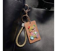 Peach Accessories Cute And Blingy Teddy Bear Key Ring In Brown Brown