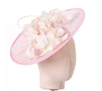 PEACH ACCESSORIES Women's The Elegance Chic Floral Fascinator in Light Pink PEACH ACCESSORIES Light Pink One Size