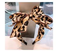 PEACH ACCESSORIES Women's Wild Charm Leopard Print Headband in Brown