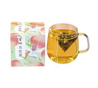 Peach And White Peach Oolong Tea (10-packbox) - Suitable For Both Hot And Cold Brewing. Fruity(2pcs)