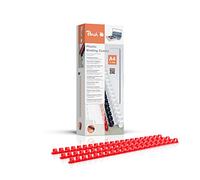 Peach Binding Combs 10mm, 65 A4 sheets, red