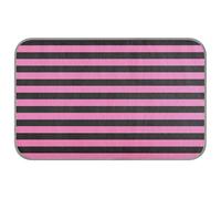 Peach Black Horizontal Strips Neon Summer keep dogs cool in summer Self Cooling pet bed for cats for cat travel non slip cama fria para perro M