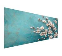 Peach Blossom Paint by Numbers Plant Adult Paint by Numbers Canvas Kits, Paint-by-Numbers 70X95cm, DIY Color Oil Painting Acrylic Paints, Without Frame, Room Decor, Christmas Decorations Gift L6-606