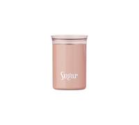 Peach blossom pink STAY-FRESH OVAL JAR 1000cc - SUGAR