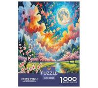 Peach Blossom Puzzle 1000Pc Jigsaw Adults Kids Puzzles Games Home Decoration Inspirational Games Educational Reliever Difficult 1000pcs 38x26cm/1000pcs