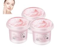 Peach Body Scrub, Peach Smooth Firming Body Scrub for Brightening and Revitalizing Skin, Organic Body Scrub for Smoother and Brighter Skin, Suitable for Body, Hands, Elbows