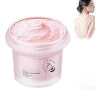 Peach Body Scrub, Peach Smooth Firming Body Scrub for Brightening and Revitalizing Skin, Organic Body Scrub for Smoother and Brighter Skin, Suitable for Body, Hands, Elbows
